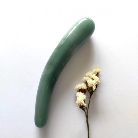 VARA de DIOSA curva AVENTURINA VERDE