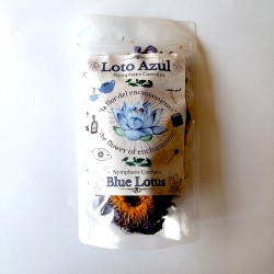 FLOR DE LOTO AZUL 